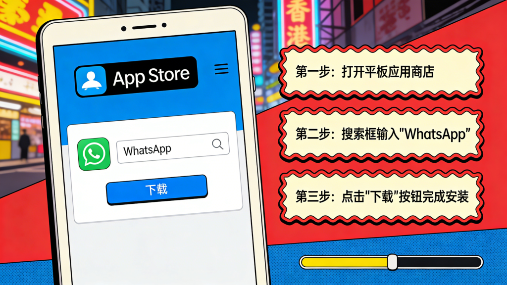 平板電腦如何安裝WhatsApp2